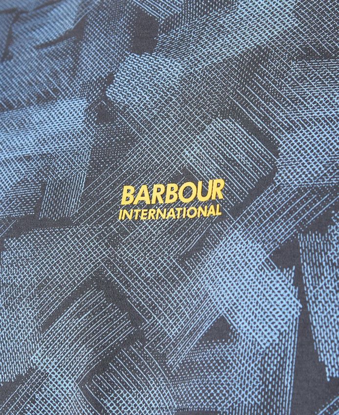衣類 Barbour マクスウェル オーバーサイズ Tシャツ 木炭 男性 RV6THF875