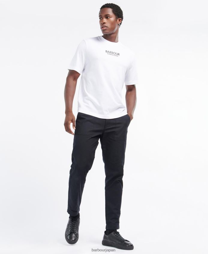 衣類 Barbour 国際的なTシャツ公式 夜空 男性 RV6THF877