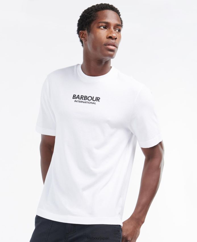 衣類 Barbour 国際的なTシャツ公式 夜空 男性 RV6THF877