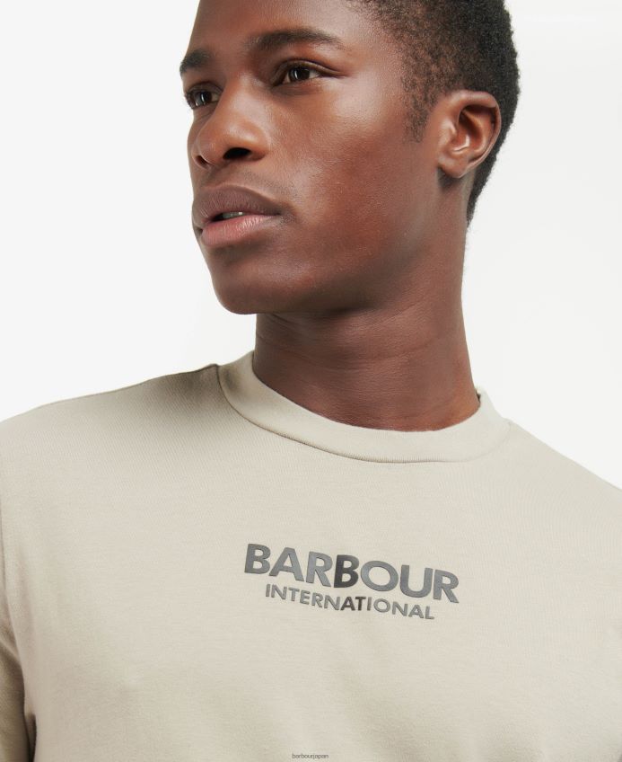 衣類 Barbour フォーミュラTシャツ 藤色 男性 RV6THF879