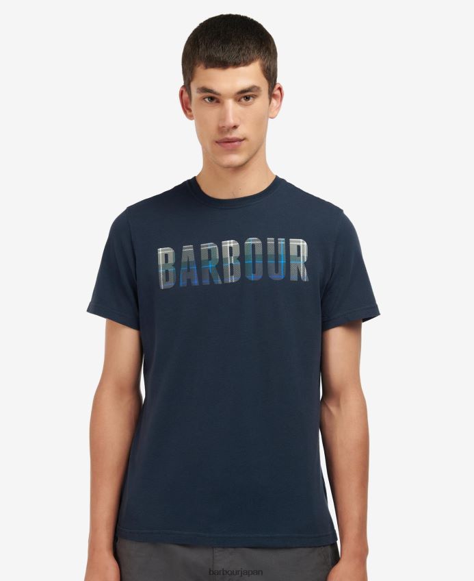 衣類 Barbour サーソーTシャツ アスファルト/アンブル 男性 RV6THF908