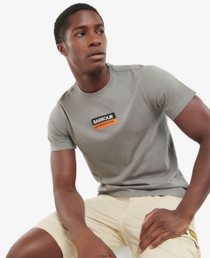 衣類 Barbour ベネット Tシャツ パウダーブルー 男性 RV6THF924