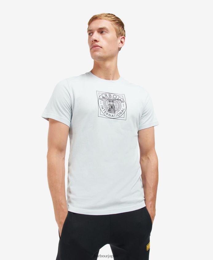 衣類 Barbour マイル グラフィックプリント Tシャツ 夜空 男性 RV6THF927