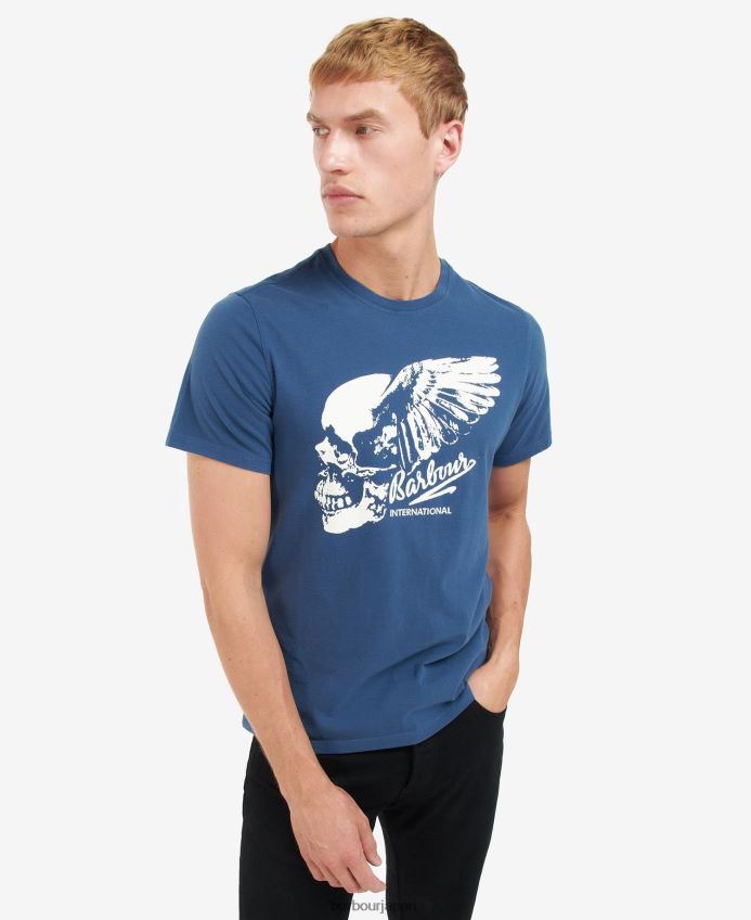 衣類 Barbour Vantage グラフィックプリント Tシャツ レーシンググリーン 男性 RV6THF929