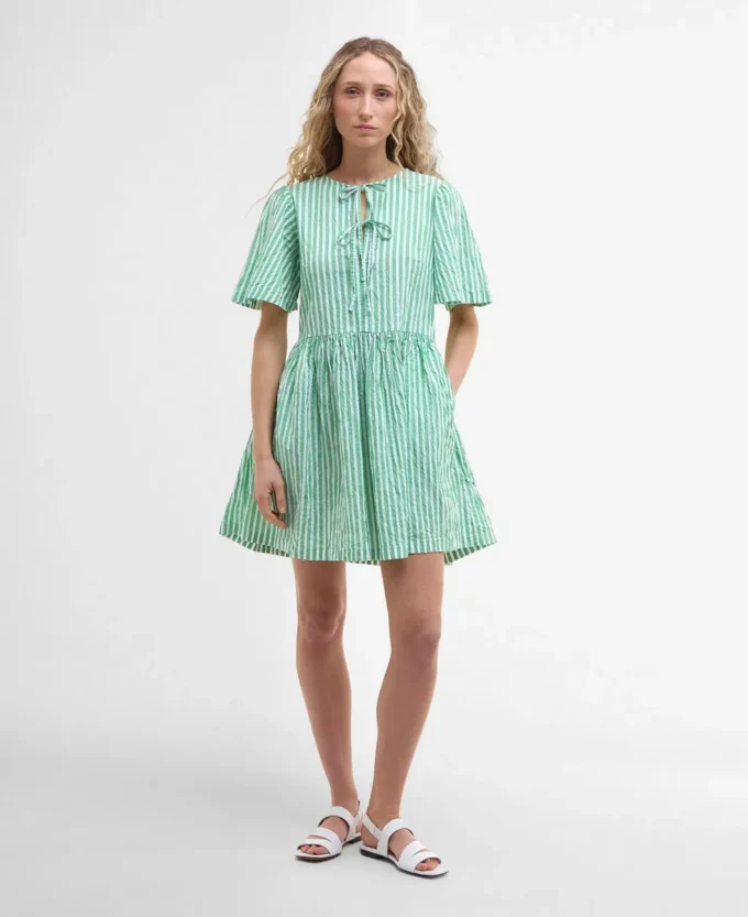 ダイソン ストライプ ミニドレス