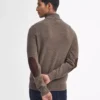 エッセンシャル エルボーパッチ ジャンパー