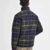 タータン シェルパフリース