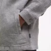 サンドウッド ワッフル オーバーシャツ