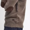 エッセンシャル エルボーパッチ ジャンパー