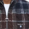タータン シェルパフリース