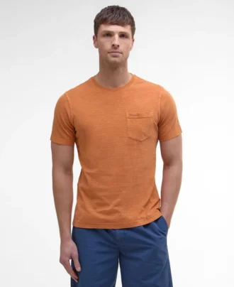 ピグメントダイ ポケットTシャツ