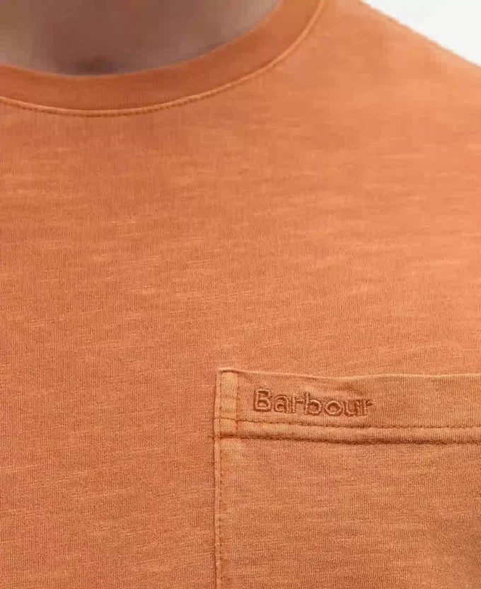 ピグメントダイ ポケットTシャツ